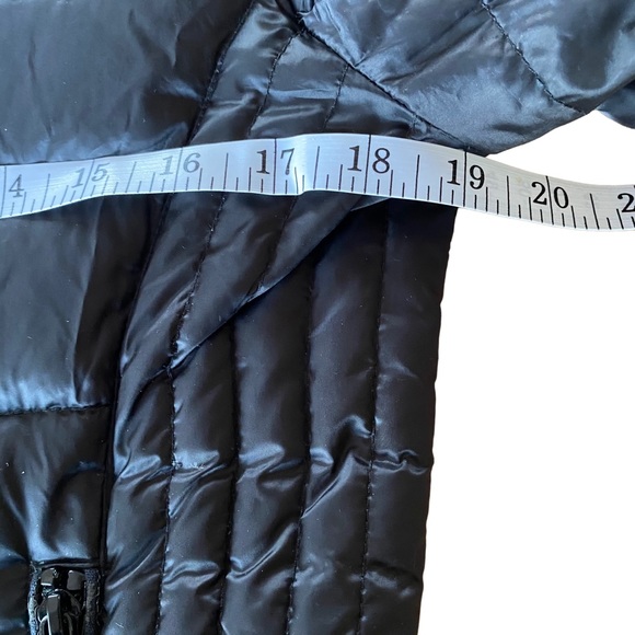 Vince Camuto Black Packable Puffer Zip-Front Jacket Size Medium - Picture 11 of 14
